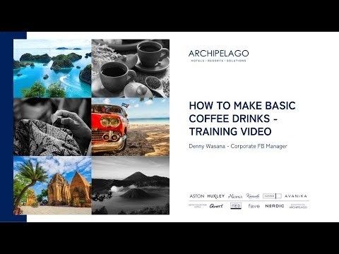 How to Make Basic Coffee Drinks - Video Training