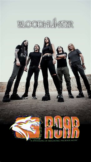 Spain's Melodic Death Metal Powerhouse BLOODHUNTER Signs Worldwide Deal With ROAR – A Division Of Reigning Phoenix Music! Spain’s rising melodic death metal force BLOODHUNTER have announced their signing of a worldwide record deal with ROAR – A Division of Reigning Phoenix Music! With a sound that fuses razor-sharp riffing, sweeping melodies and a fierce vocal attack by Diva Satánica, BLOODHUNTER have spent the last years carving out their place in the global extreme-metal landscape. From their 