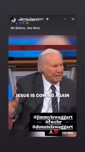 14K views · 501 reactions | Jimmy Swaggart on Reels | Facebook