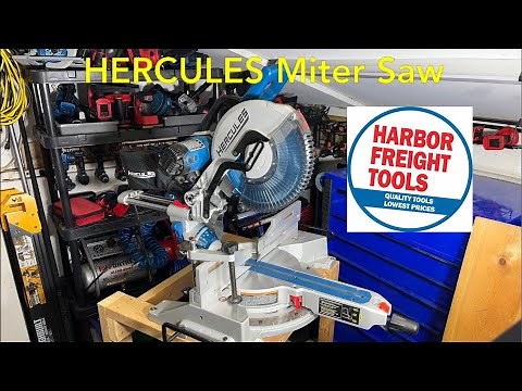 HERCULES 12-inch Dual-Bevel Sliding Compound Miter Saw - Review