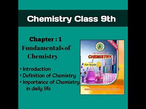 Definition of Chemistry and Importance of chemistry || chapter 1 Chemistry class 9