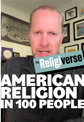 If the United States were a small town with 100 people in it, here’s what religion would look like. America is still majority Christian, but the fastest growing group in this hypothetical small town are the 29 people who have no religious affiliation at all (source: Pew Research). #religiontiktok #spiritualtok #religiousnews #deconstruction #deconstructiontiktok