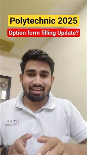 Polytechnic Admission 2025🤯✅ How to fill Option Form?? Mistakes avoid in option form?#polytechnic