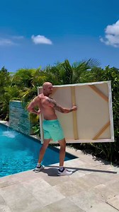 3.4K views · 154 reactions | An acrylic, oil and charcoal painting commissioned by a DJ in NYC  #art | Ashvin Harrison | Facebook