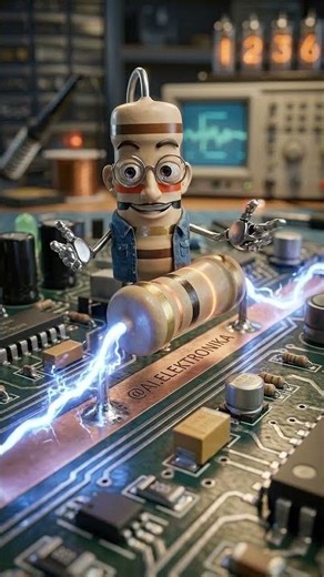 Rezistor nima qiladi? 30 soniyada tushunib oling ⚡️