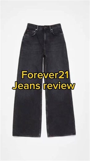 Forever 21 jeans review #fashion #clothing #shopping | Hanchenxuu