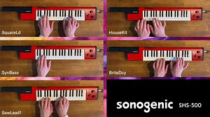 22K views · 85 reactions | The many faces of Sonogenic SHS-500  With 37 mini-keys and 30 different instrument Voices our SHS-500 keytar opens you the door to a great range of music genres, while giving you the freedom to stay flexible as a keyboardist. | Yamaha Keyboards | Facebook
