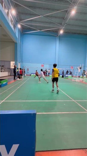 Badminton doubles rotation,footwork #viral #badmintonlovers #shuttlesmash #sports #shorts #athelete