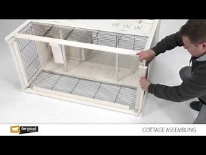 Rabbit cage assembling