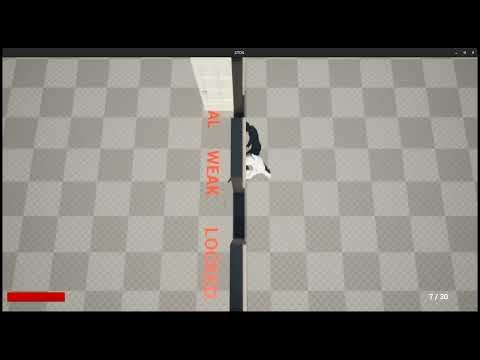 Unreal Engine 5 top down shooter door test