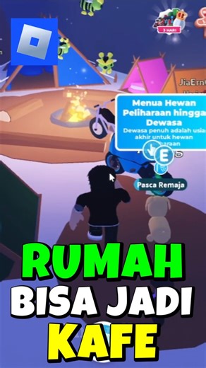 THE HOUSE IN THIS GAME CAN BE A CAFE ADOPT ME #adoptme #roblox #shorts #robloxshorts