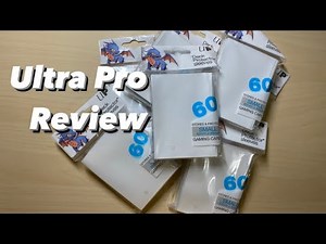 Ultra Pro Sleeves REVIEW