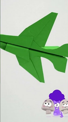 DIY Como Fazer o Avião de Papel com Maior TEMPO DE VOO! Origami e Dobradura de Papel Passo a Passo