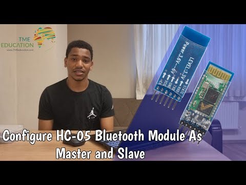 How to Configure HC-05 Bluetooth Module As Master and Slave Via AT Command