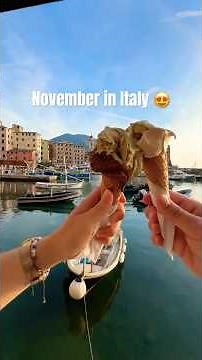 it's unbelievable what November in Italy can look like 🤩 #italy golden days for travel!
