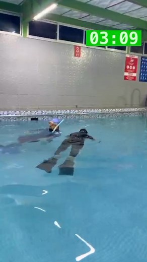 24K views · 289 reactions | New National Breath hold Record Breaking limits one breath at a time!  New Pakistan National Record: 4 minutes 15 seconds underwater on a single breath. Hard work, focus, and calm — this is just the beginning. #Freediving #PakistanRecord #OneBreath #swimming | Waqar Khan Spearfishing | Facebook