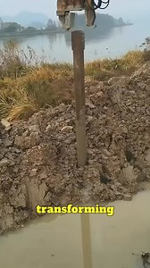 152K views · 344 reactions | Riverbank piling construction process #PilingWork #RiverbankEngineering #ConstructionProcess | Ogunquit, Maine Oceanfront Rentals | Facebook