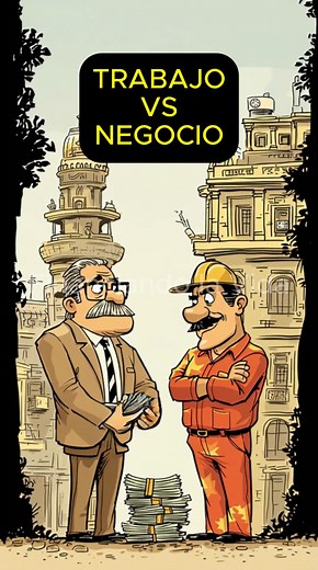 TRABAJO VS NEGOCIO #InversiónInteligente #inversiones #finanzaspersonales #dinero #ahorro #finanzas #motivacion | Financiando la Vida