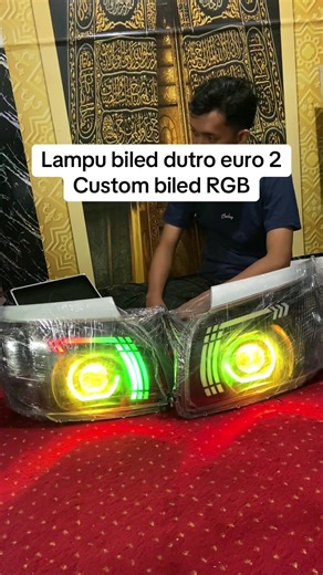 Custom RGB LED Headlamp for Euro 2 Dutro