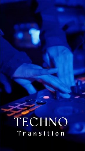 Simple seamless Techno transition #djtutorial​ #howtodj​ #dj​ing #djviral​ #musictransition #techno