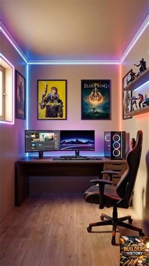 Turning a storage room into a gaming room in this satisfying DIY renovation timelapse