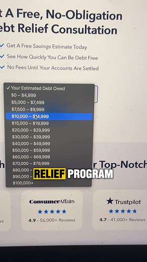 If you have over $10,000 in credit card debt, medical bills, or personal loans, you may qualify for the National Debt Relief Program—and a low credit score is not a problem. ✅ Tap the link below to check your eligibility!  | Happy Finances | Facebook