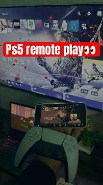 how to use remote play on ps5 #ps5 #gaming #youtubecreator #reels #viral #follow #subscribe