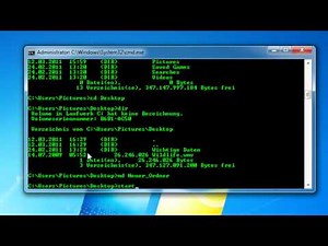 Ordner erstellen und Dateien verschieben_CMD [Folge 6]
