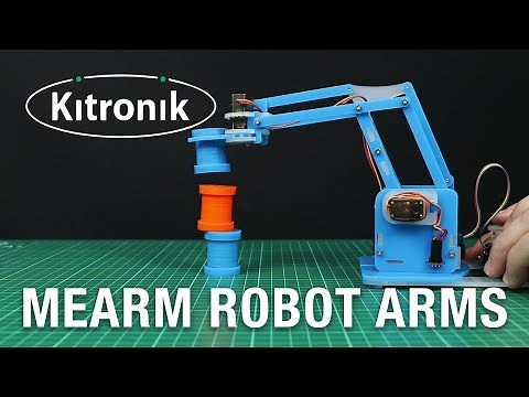 MeArm Robot Arm Kits From Kitronik