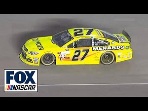 Paul Menard's Tire Explodes - NASCAR Sprint Cup Homestead 2013