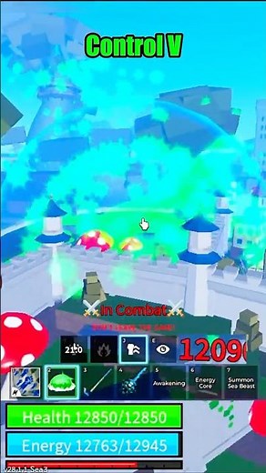 Fastest Control Combo #bloxfruits
