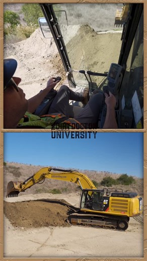 The Dirt Dr. on Instagram: "Part 2/2 - In our Intro to Operating a CAT336E Excavator video, we went over how you would approach preparing a pad to climb up and load on. While yes this wasn’t a pile of dirt that necessarily called for this technique, we wanted to show new operators how to do it! - #heavyequipmentoperator #heavyequipment #construction #dirtwork #gradecheck #finishgrade #excavation #operating #thedirtdoctor"