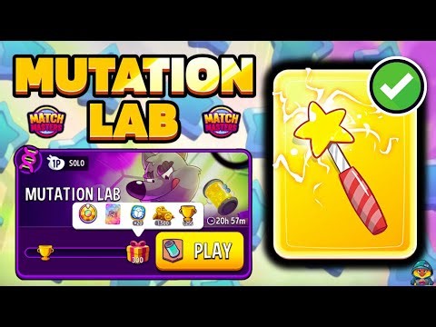 WIN MUTATION LAB with GOLD BOOSTER MAGIC WAND | Solo Challenge Match Masters
