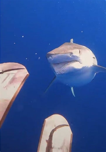 There’s a quiet space in the water today where something familiar is missing. I found myself pausing, scanning the blue, waiting for that unmistakable moment — Roxy rising up from the depths, calm and powerful, appearing out of the deep like she always does. When you spend enough time in the ocean, certain individuals become part of the rhythm, part of the story. Their absence is felt just as strongly as their presence. Roxy has a way of reminding me why I love the deep so much. The patience of 