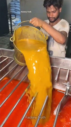 The Genius Behind Mass-Producing Mango Tetra Pack Juice 🥭🏭 | Factory Process Revealed #trending