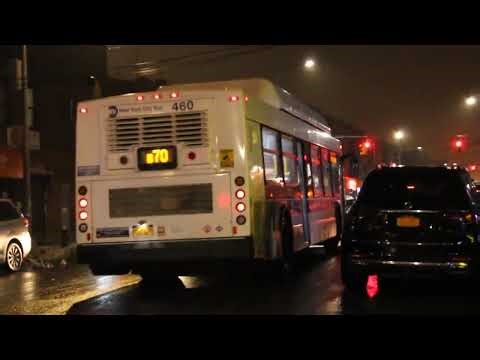 MTA NYCT: 2012 NFI C40LF CNG #460 on the B70 to Sunset Park departing 8 Av/46 St