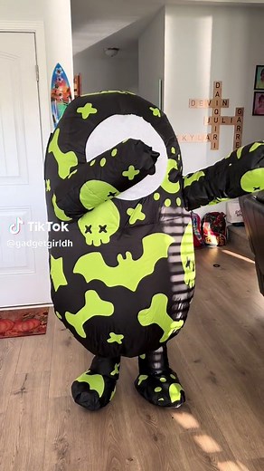 Fall Guys costume! #halloween2023 #halloweencostume #inflatablecostume