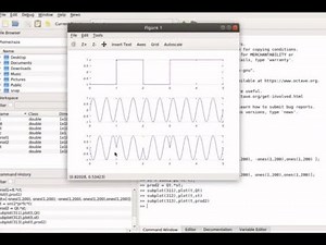 QPSK Modulator: Simulation of QPSK signal in Octave