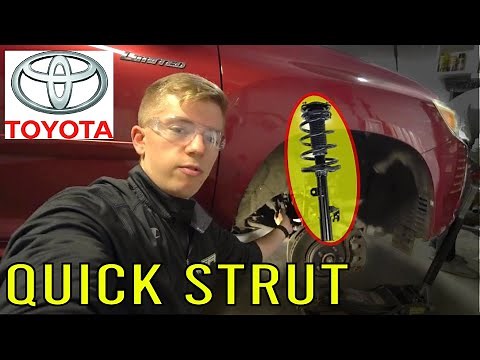 Quick and Easy Front Shock Replacement Toyota Highlander 2008-2013