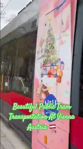 Beautiful Public Tram Transportation | At Vienna Austria 🇦🇹