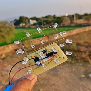 Build a Square LED Chaser | Samar Electric