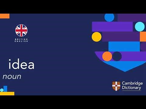 How to pronounce idea | British English and American English pronunciation