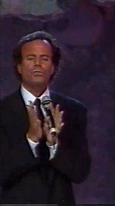 Julio Iglesias at the Acapulco Festival 1991