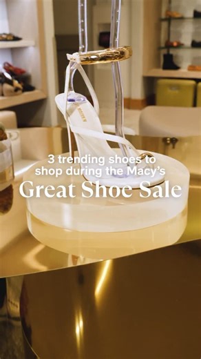 Macy's on Instagram: "Step into spring with our Great Shoe Sale! Score 30% off one pair or 40% off when you buy two or more pairs. Save on the latest trends from brands like DV Dolce Vita, Steve Madden, and more. Ends 4/20. Exclusions apply."