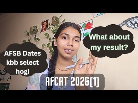 AFCAT result 2026 |what next|afsb selection|preparation material|my result|🫩🫢