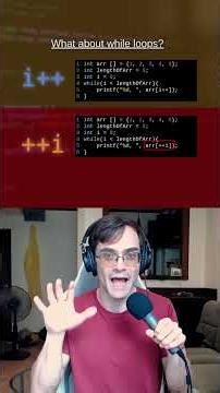 Does using i++ vs ++i matter in a while loop?