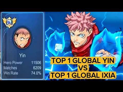 King Yin top 1 global vs top 1 global ixia hero is useless against meta hero