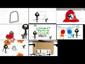 All Scribbles and Ink 8 Episodes At The Same Time (Pbs Kids Verison.)