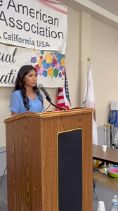 Samira’s youth empowerment 3 minutes speech | Burmese American Muslims Association