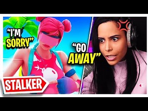 I Confronted My Stream Sniper (Fortnite - Battle Royale) Chica
